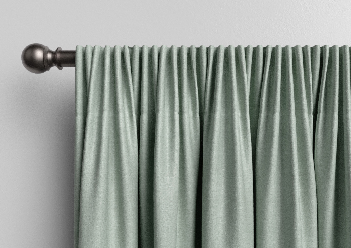 San Remo (Blackout), Light Green - Made to Measure Curtains - Image 9